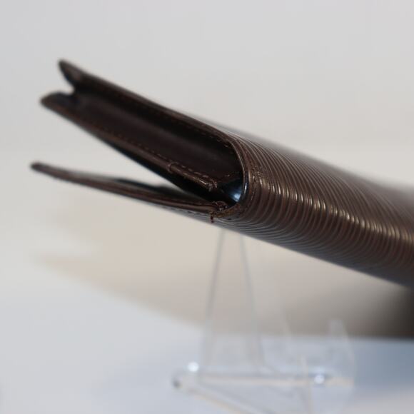 Louis Vuitton Epi Leather Bifold Wallet, Brown Long Style - Picture 2 of 6